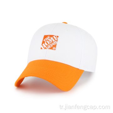 % 100 Fırça Pamuklu Şapka Yüksek Standart Beyzbol Şapkası